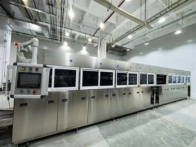 Ultrasonic Cleaning System for Mechanical Hardware